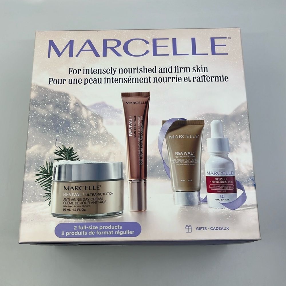 Marcelle Revival Plus Anti Aging Day Cream Gift Set Sealed